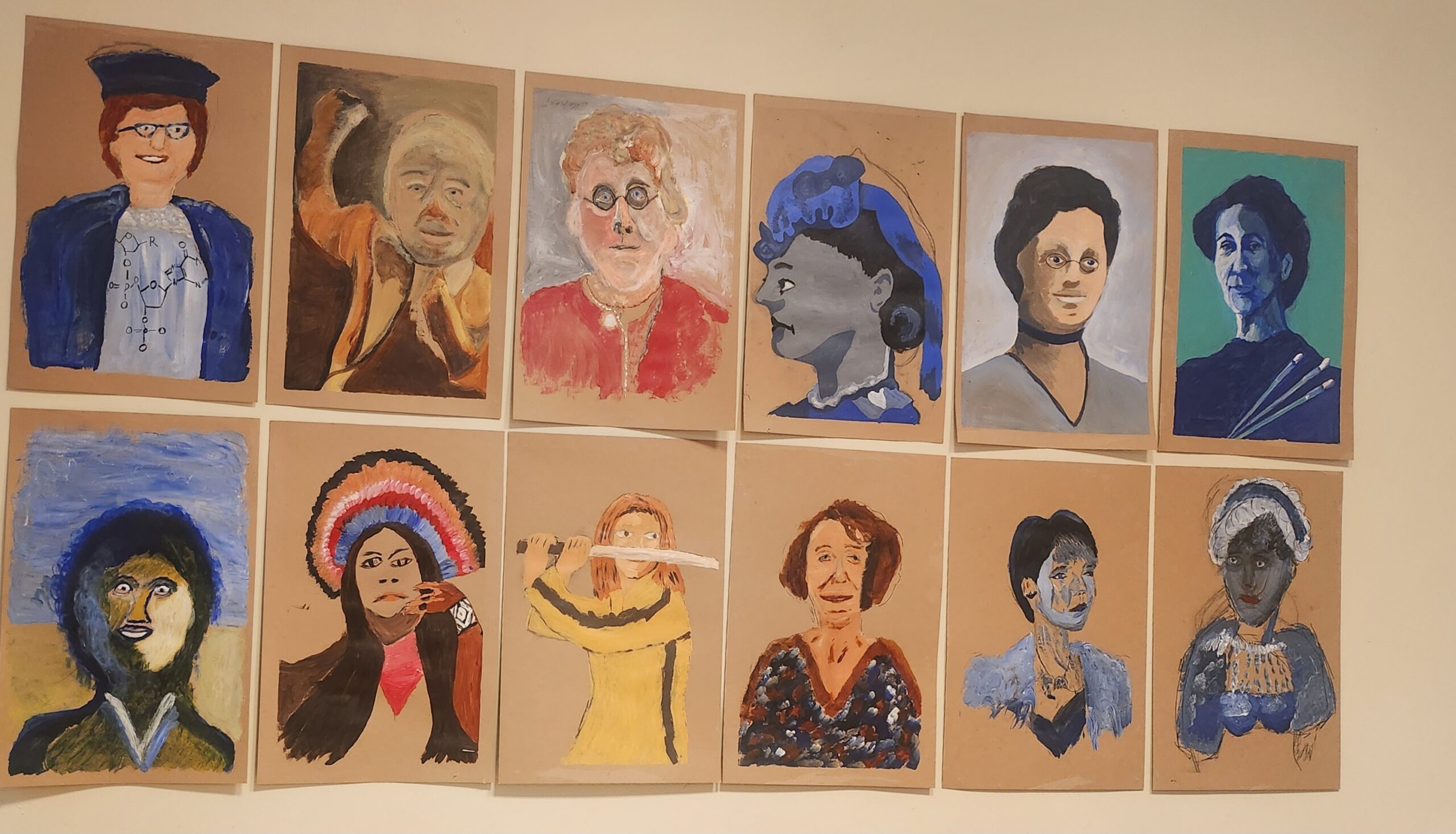 Heldinnen schilderen