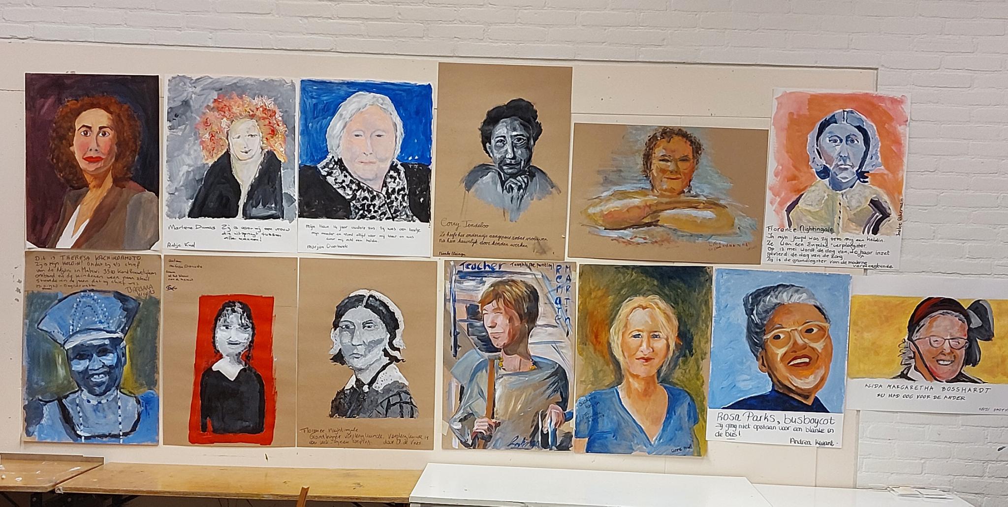 Heldinnen Schilderen Winsum