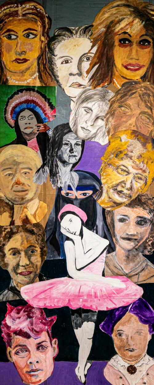 Heldinnen – voorbereidingen decor